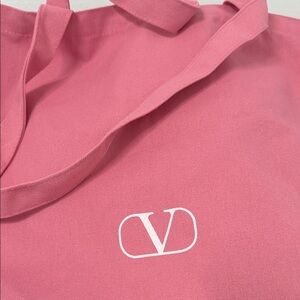 🎅🏽Valentino GWP Pink Canvas Tote